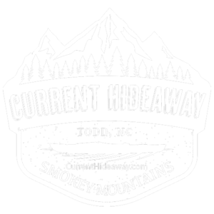 Current Hideaway Logo White